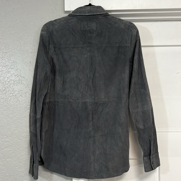 SUEDE CURRENT/ELLIOT - THE CLEAN PERFECT SHIRT SIZE 1=SMALL - Picture 9 of 16